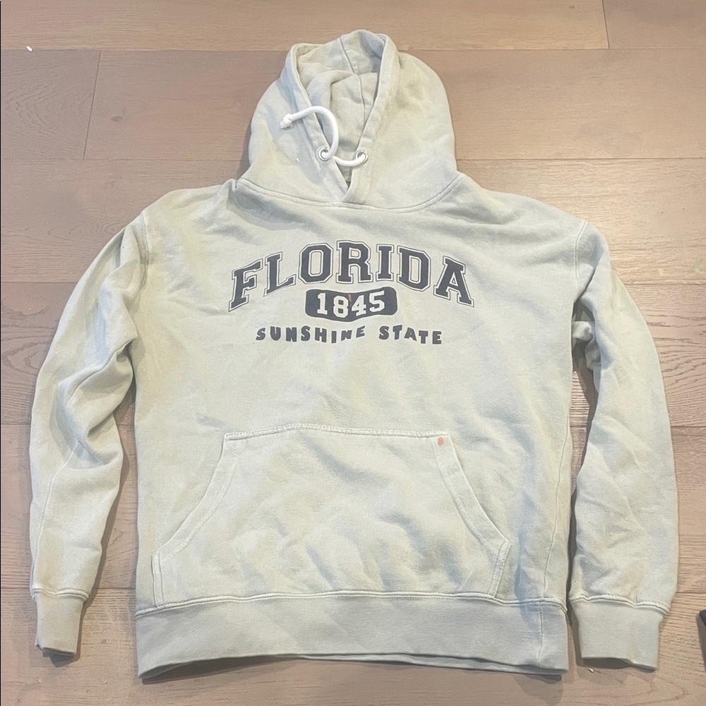 Florida 1845 Sunshine State Gray Hoodie